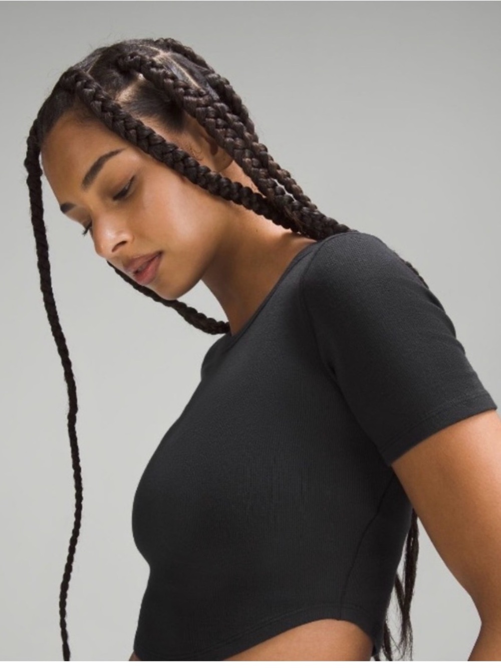 Lululemon hold tight crop tshirt